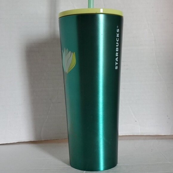 Starbucks Spring 2022 Cactus Stainless Steel Travel Tumbler Cup Grande 16 Fl Oz - Picture 5 of 14